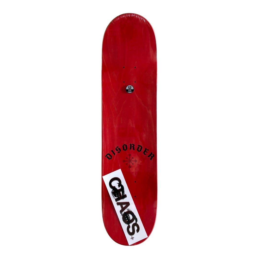 Disorder “Eye of Chaos” 8.0″ x 31.875″ Skateboard Deck