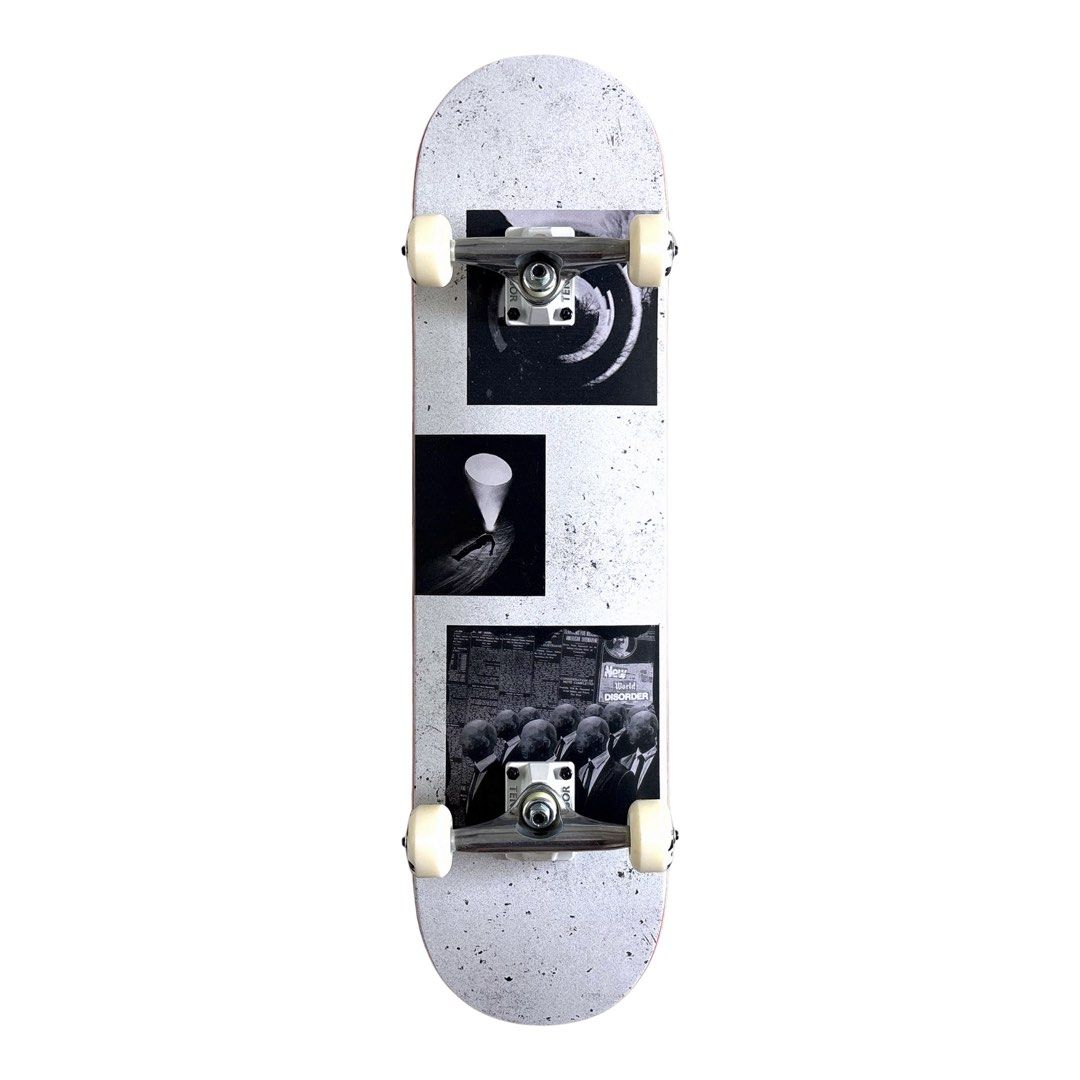 Disorder “New World” 8.0″ x 31.8″ Custom Skateboard Complete