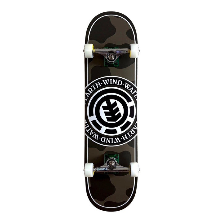 Element “Camo” 8.25″ x 31.875″ Custom Skateboard Complete