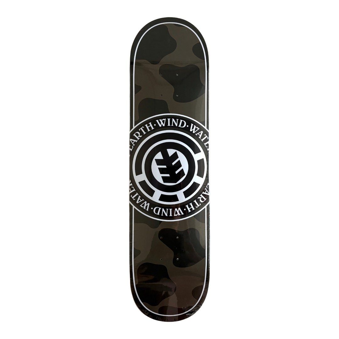 Element “Camo” 8.25″ x 31.875″ Skateboard Deck