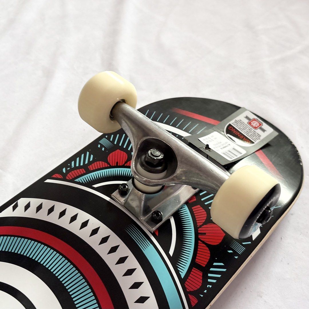 Element “Hatched Blue” 7.75” x 31” Skateboard Complete