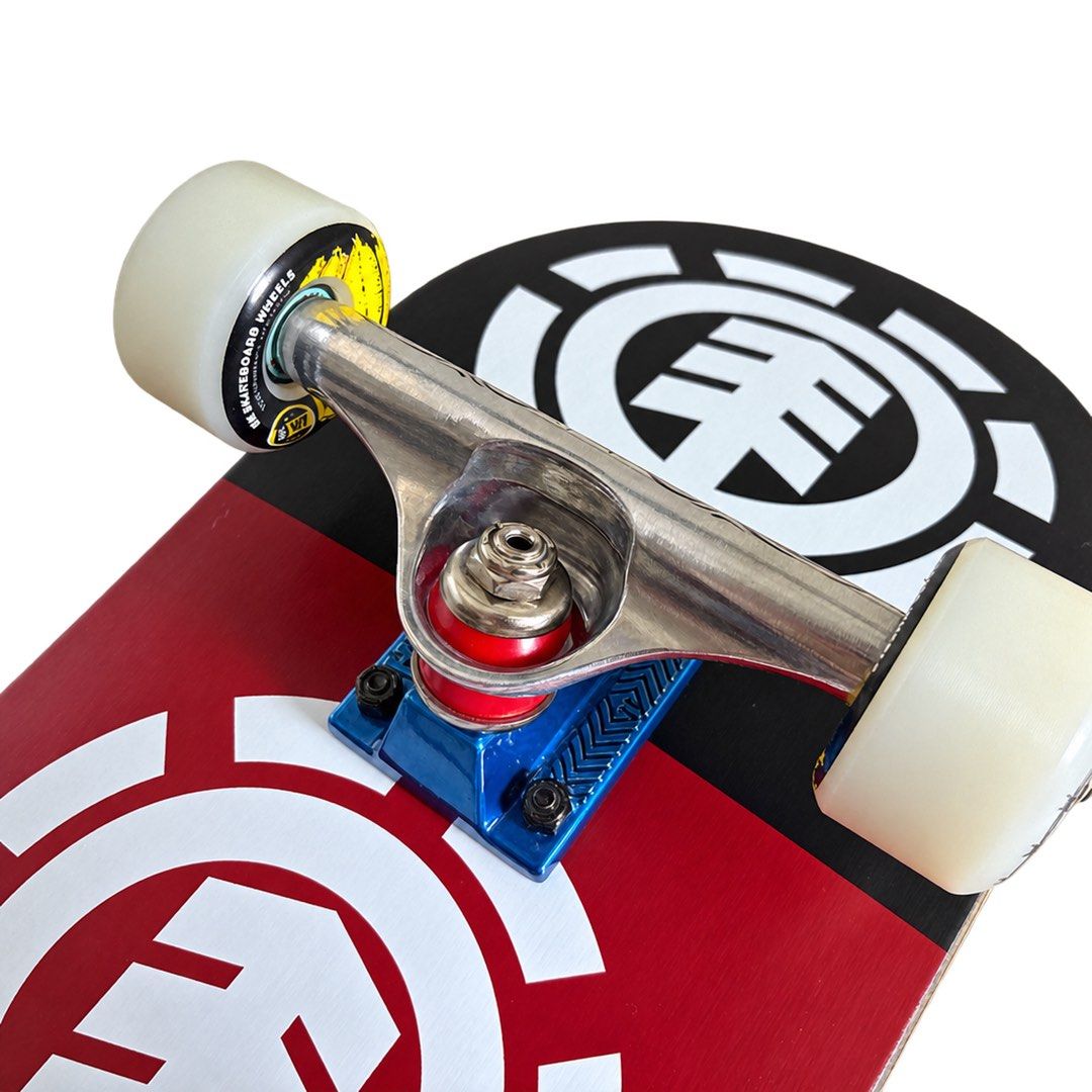 Element “Quadrant” 7.75″ x 31.0″ Custom Skateboard Complete