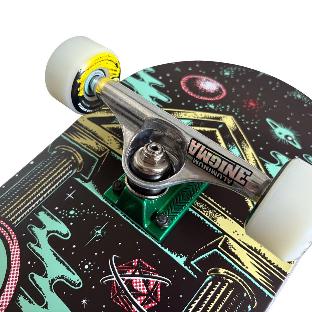 Element “Space” 8.3875″ x 32.2″ Nick Garcia Pro Model Custom Skateboard Complete