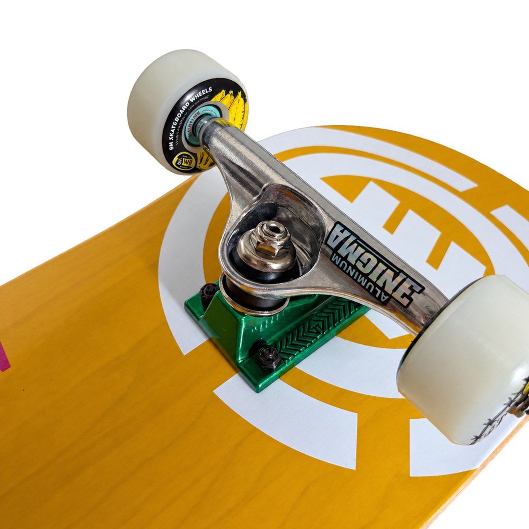 Element “Squared” 8.25″ x 31.7″ Mark Appleyard Pro Model Custom Skateboard Complete
