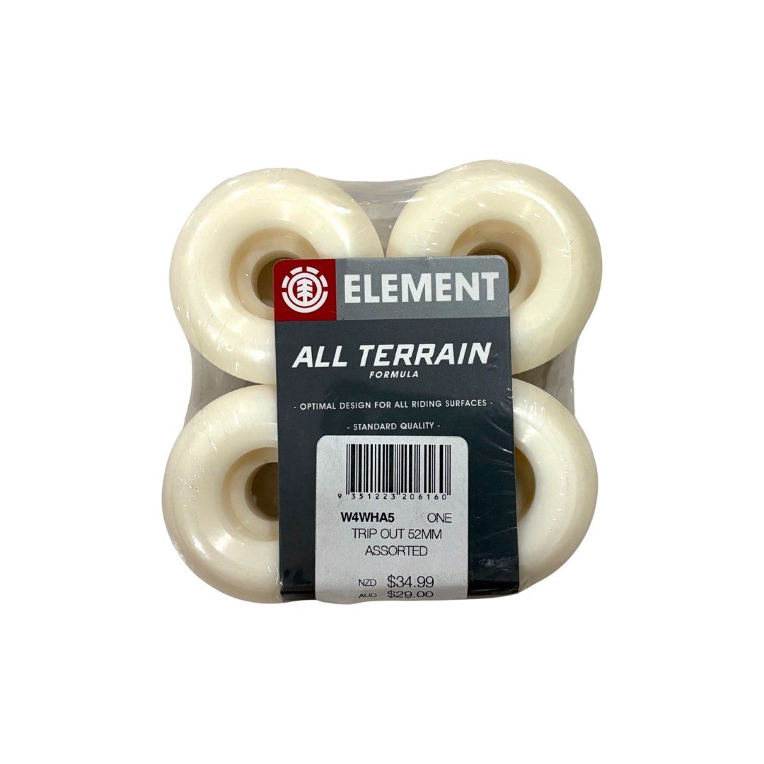 Element “Tripping Out” 52mm 99a All Terrain Skateboard Wheels