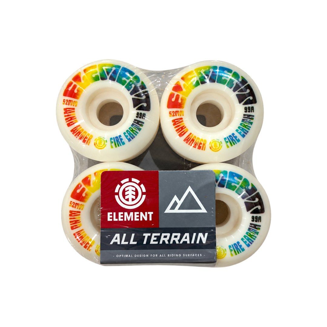 Element “Tripping Out” 52mm 99a All Terrain Skateboard Wheels