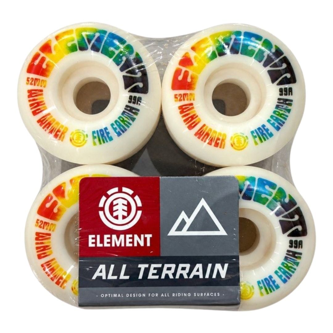 Element “Tripping Out” 52mm 99a All Terrain Skateboard Wheels