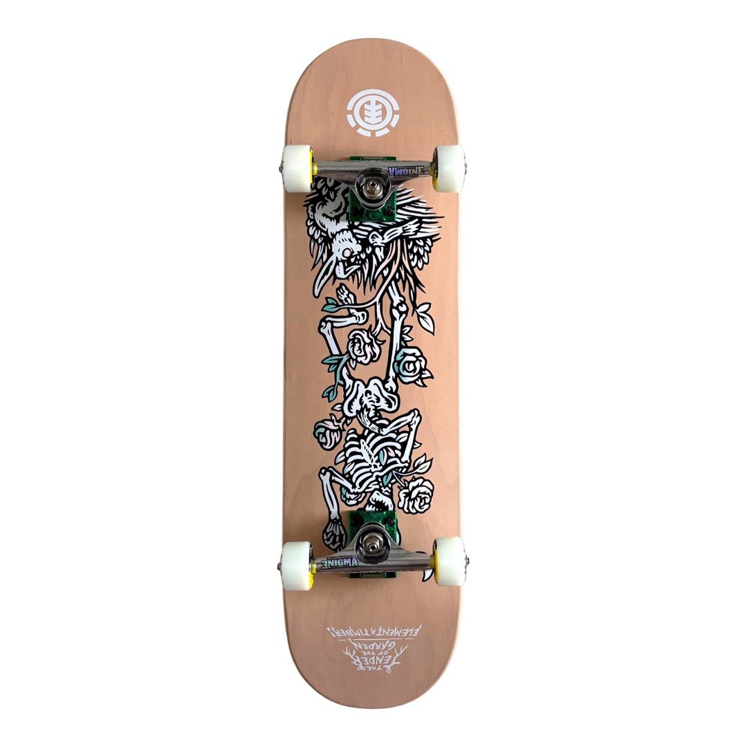 Element x Timber! “Decay” 8.25″ x 31.7″ Custom Skateboard Complete