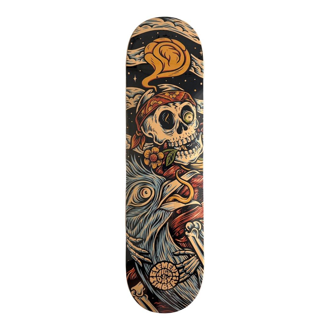 Element x Timber! “High and Dry” 8.25″ x 31.933″ Skateboard Deck