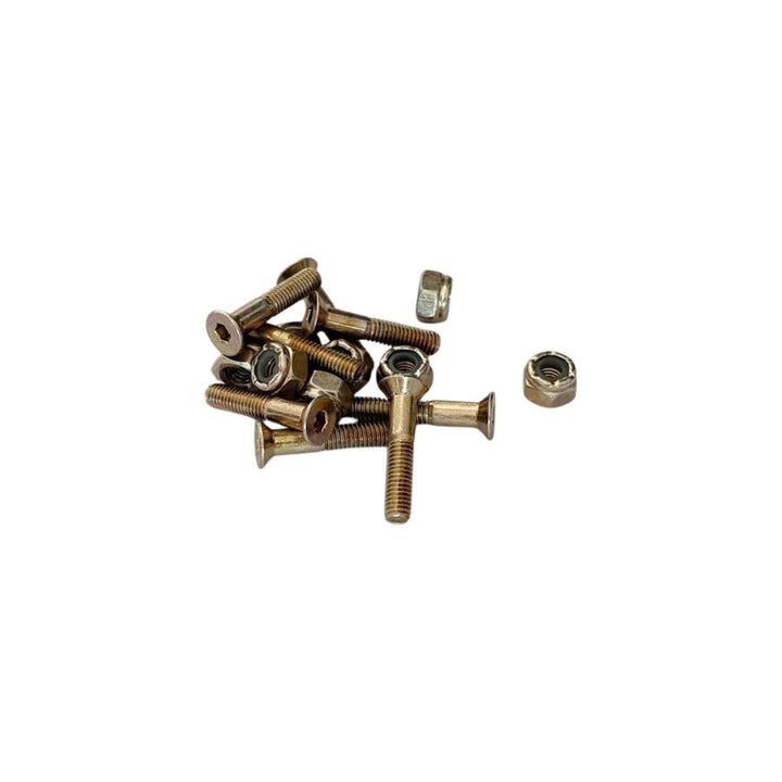 Enigma 1” Gold Skateboard Hardware — product image 1 of 1