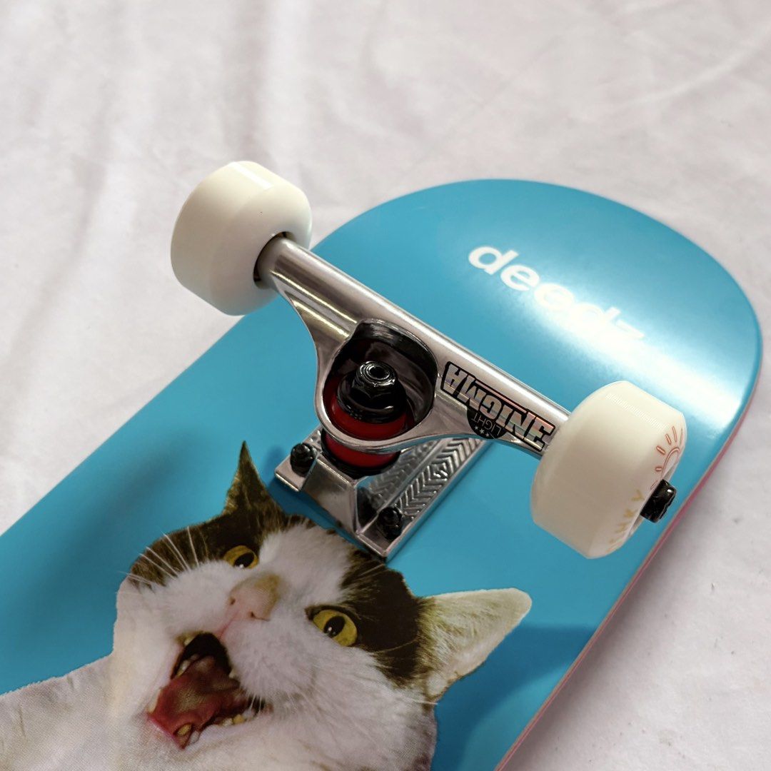 Enjoi “Cat” 7.5” x 29.25” Deedz Model Custom Skateboard Complete