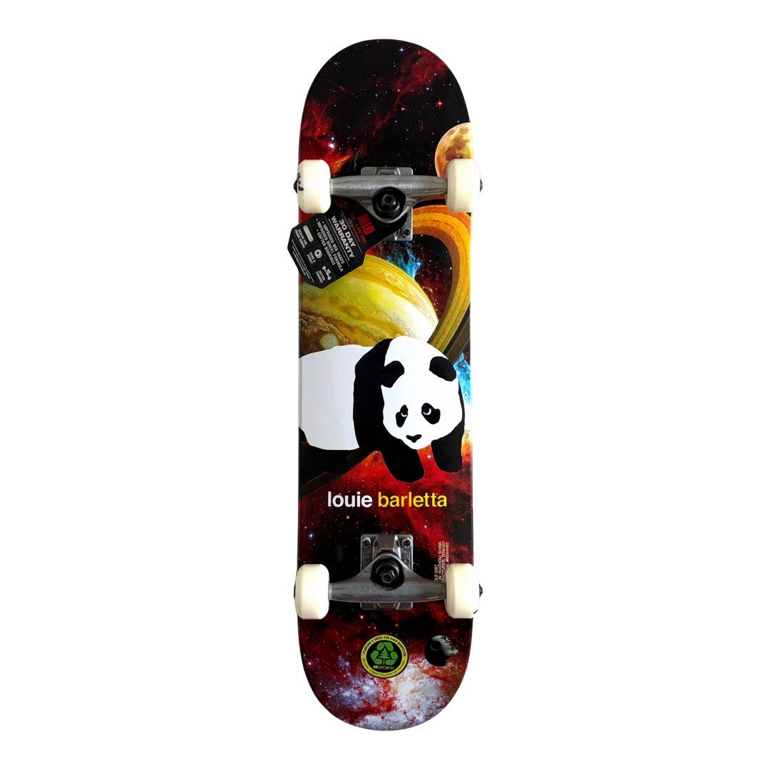 Enjoi “Galaxy Panda” 7.25″ x 29.25″ Louie Barletta Pro Model Pre-built Kids Skateboard Complete