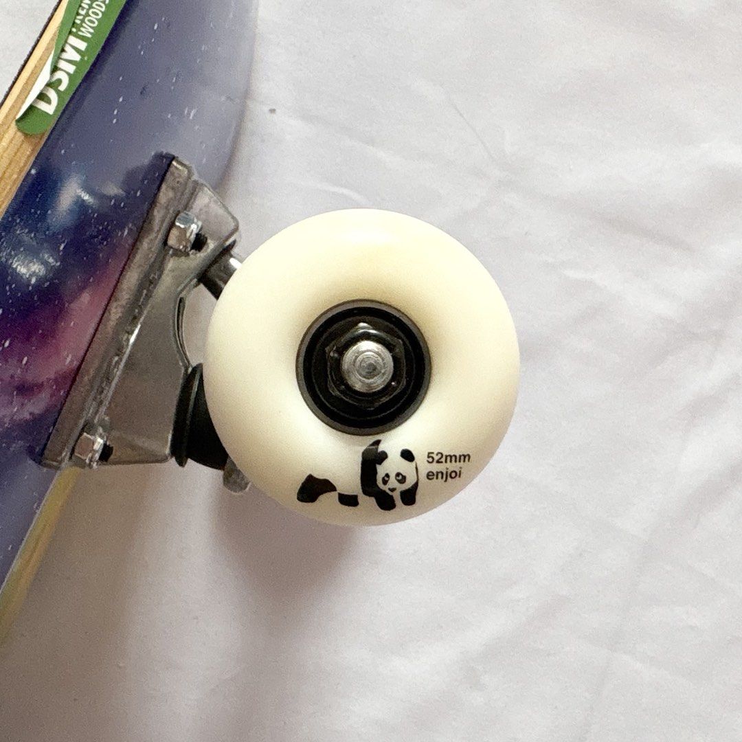 Enjoi “Galaxy Panda” 7.5” x 29.25” Michael Pulizzi Model Skateboard Complete
