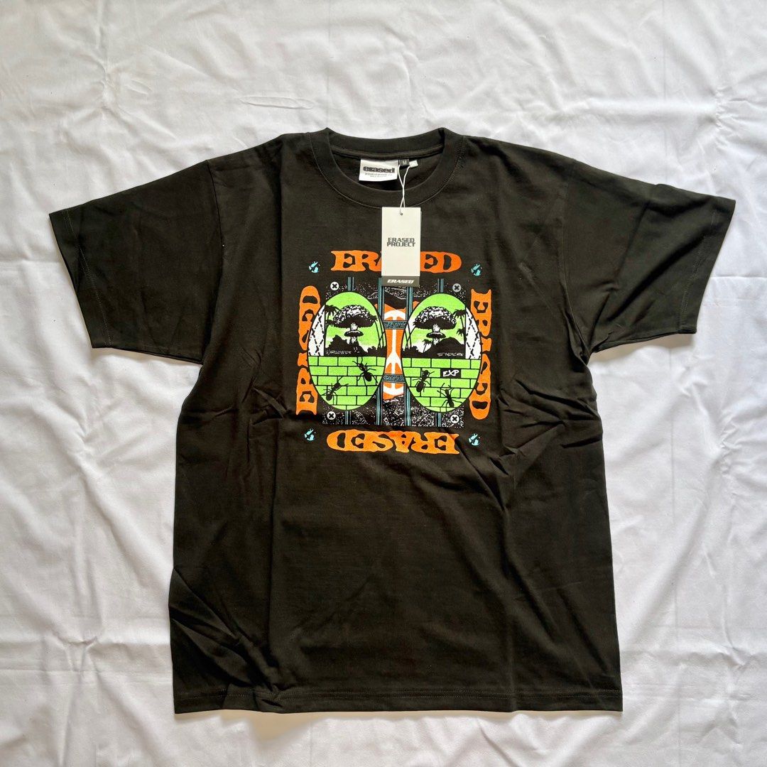 Erased “Boom” Skateboard T-Shirt — product image 1 of 5