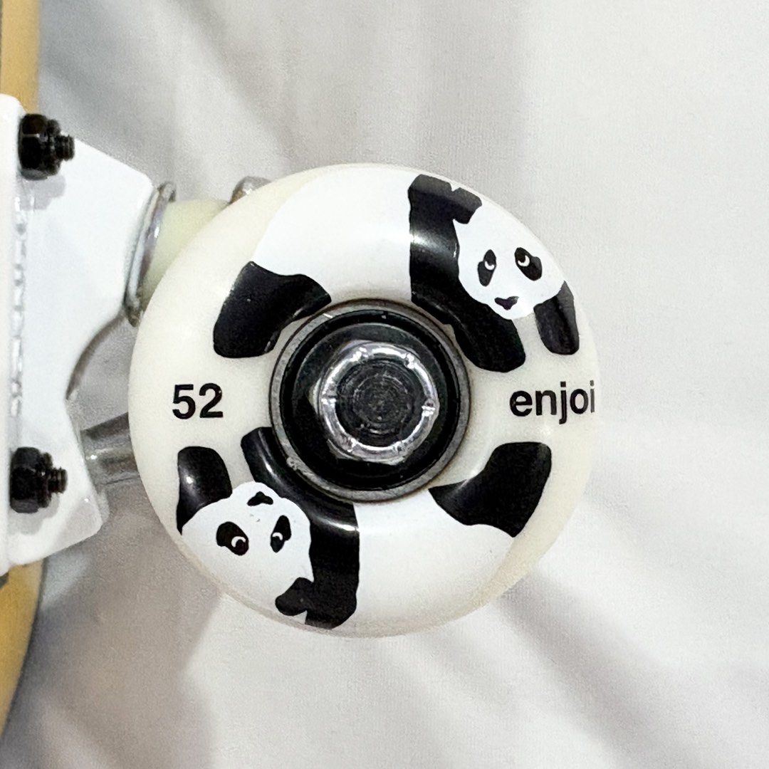 Erased “Classic Black” 8.0” x 31.4” Custom Skateboard Complete