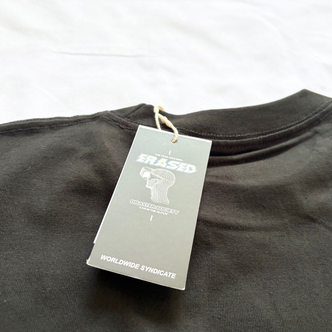 Erased “Disaster Society” Skateboard T-Shirt — product image 3 of 5