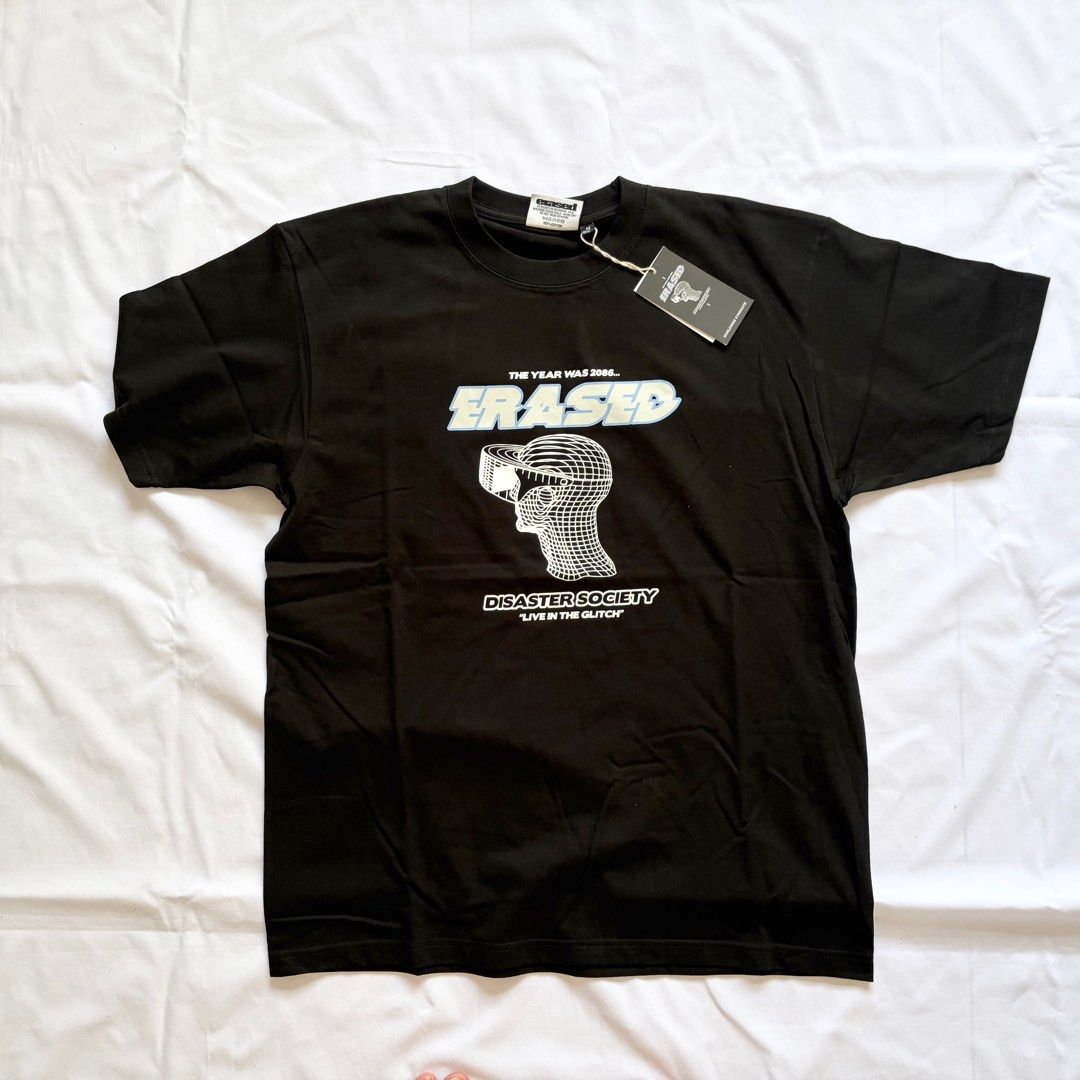 Erased “Disaster Society” Skateboard T-Shirt — product image 1 of 5