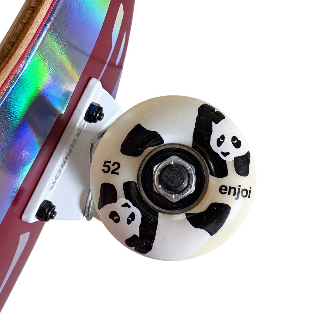 Erased “Holographic” 8.0″ / 8.25″ Custom Skateboard Complete