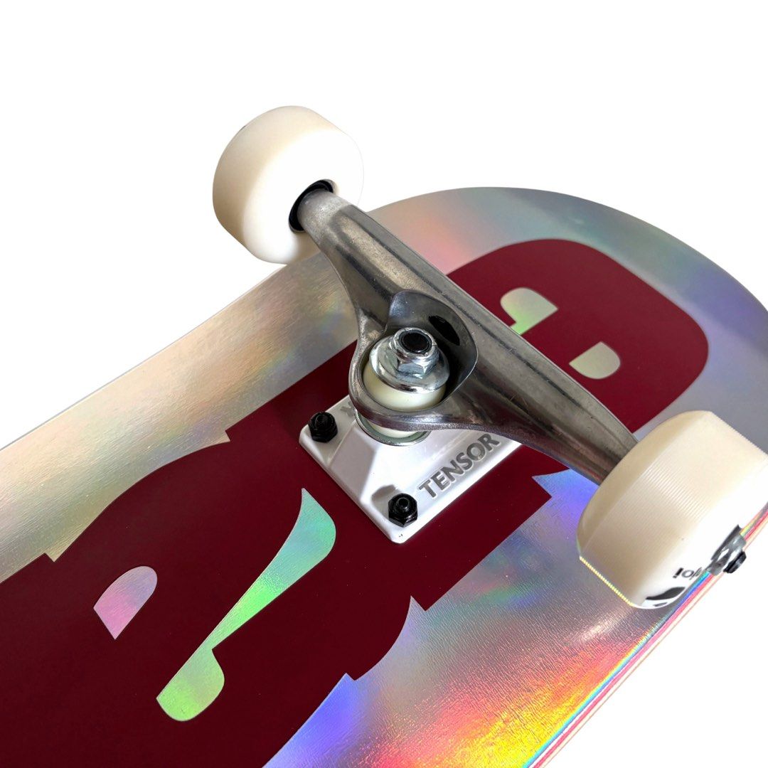 Erased “Holographic” 8.0″ / 8.25″ Custom Skateboard Complete