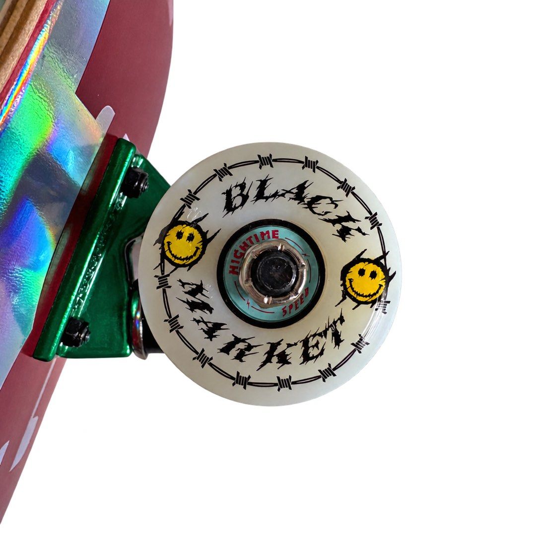 Erased “Holographic” 8.0″ / 8.25″ Custom Skateboard Complete