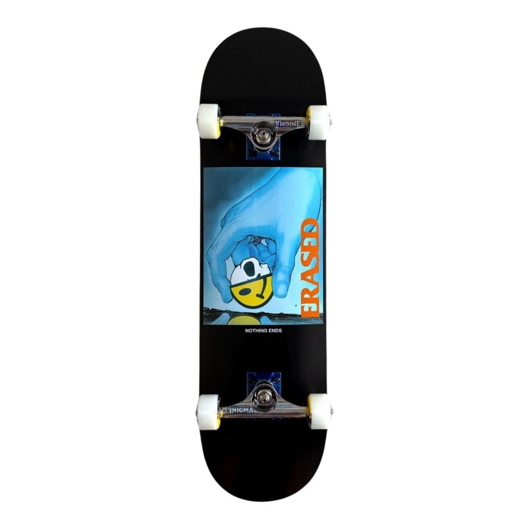Erased “Nothing Ends” 8.0″ / 8.25″ Custom Skateboard Complete