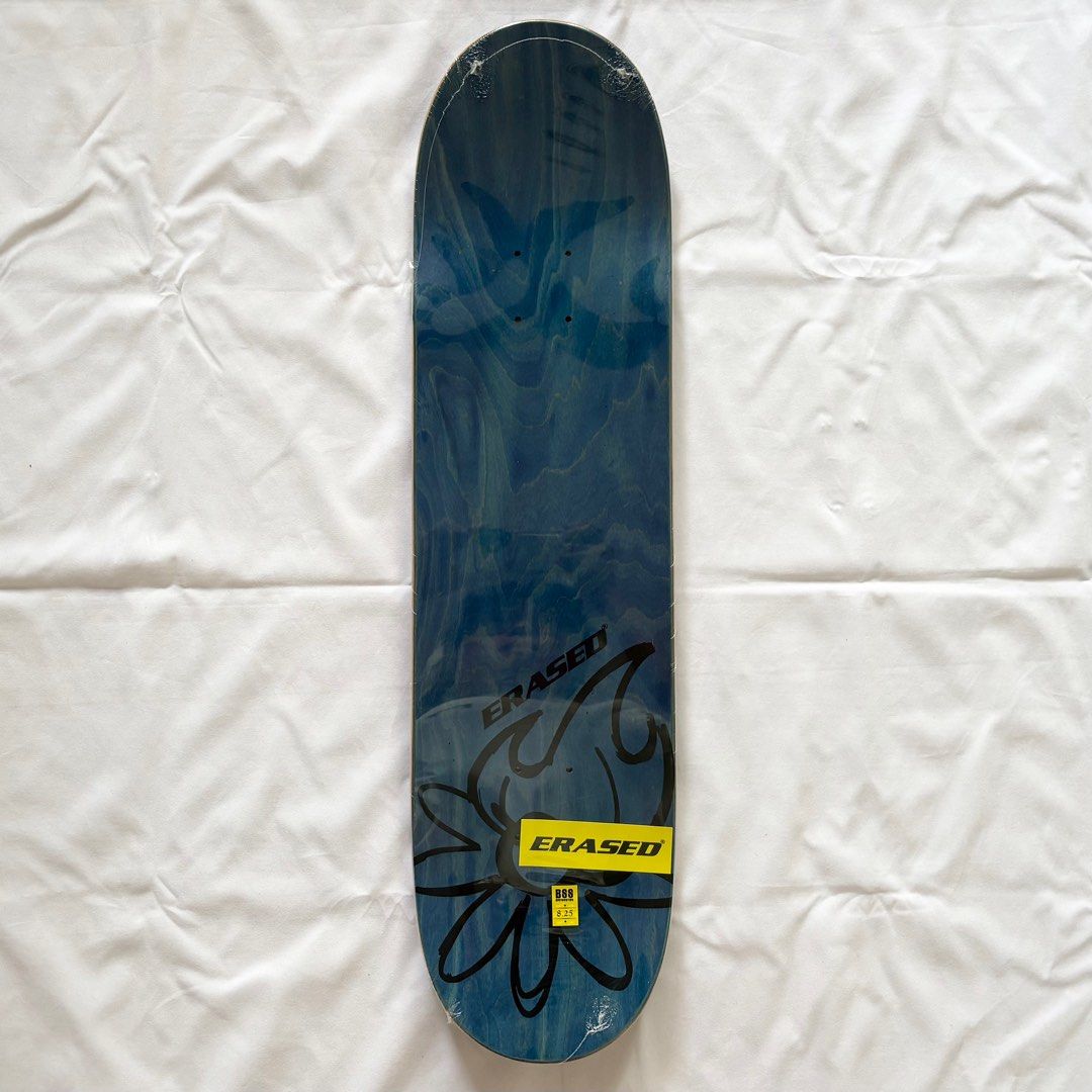 Erased “Nothing Ends” 8.0” x 31.4” / 8.25” x 31.5” Skateboard Deck