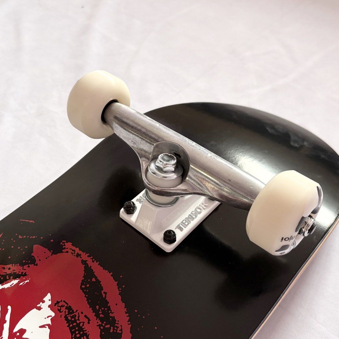 Erased “Red Girls” 8.0” x 31.4” / 8.25” x 31.5” Custom Skateboard Complete