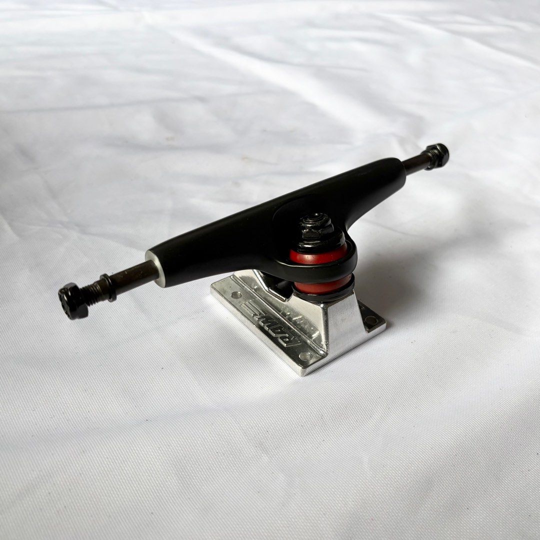 Fury "Black and Silver" 8.0” / 8.25” Double Hollow Skateboard Trucks