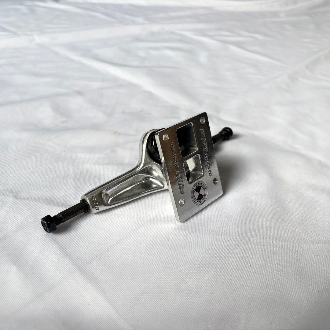 Fury "Silver" 8.0” / 8.25” Double Hollow Skateboard Trucks