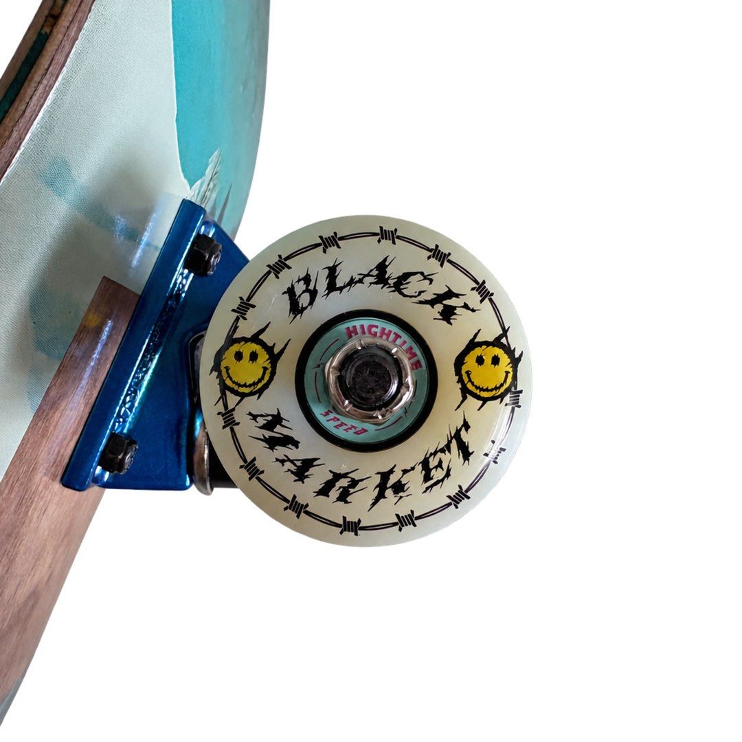 Globe “Stack” 8.375″ x 32.25″ Custom Skateboard Complete