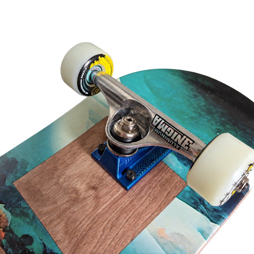Globe “Stack” 8.375″ x 32.25″ Custom Skateboard Complete