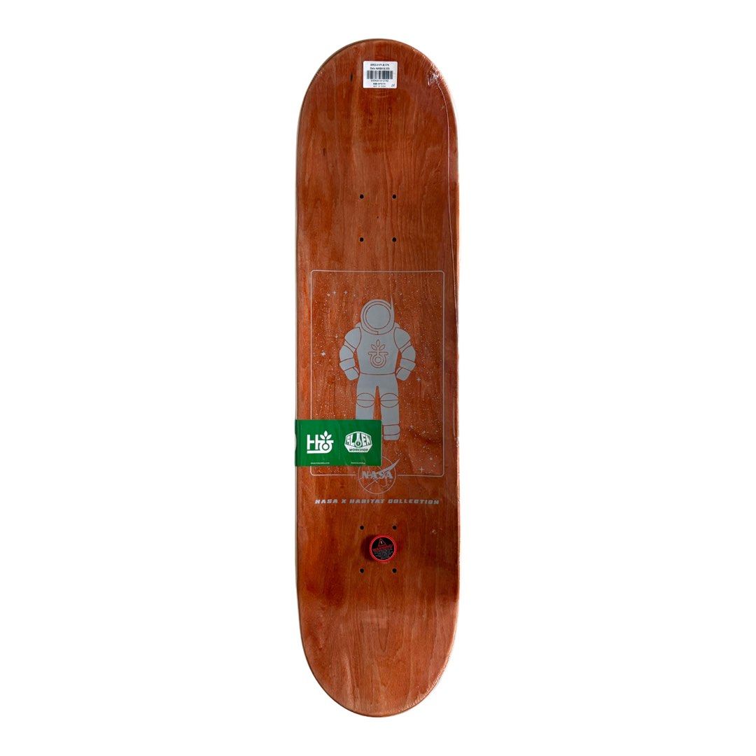 Habitat “Astronaut” 8.175″ x 32.0″ Brian Delatorre Pro Model Skateboard Deck