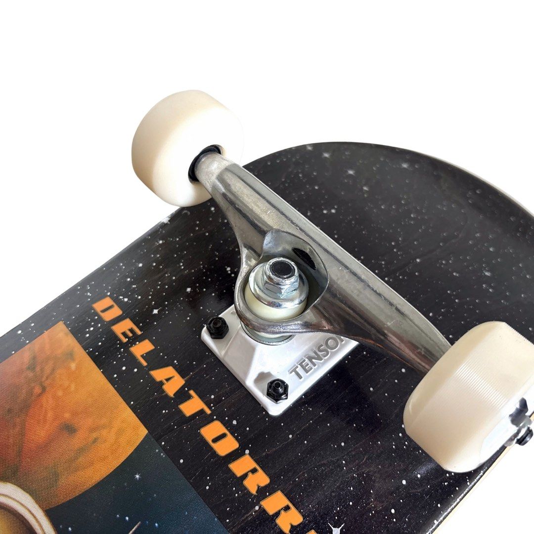 Habitat “Astronaut” 8.175″ x 32.0″ Brian Delatorre Pro Model Custom Skateboard Complete