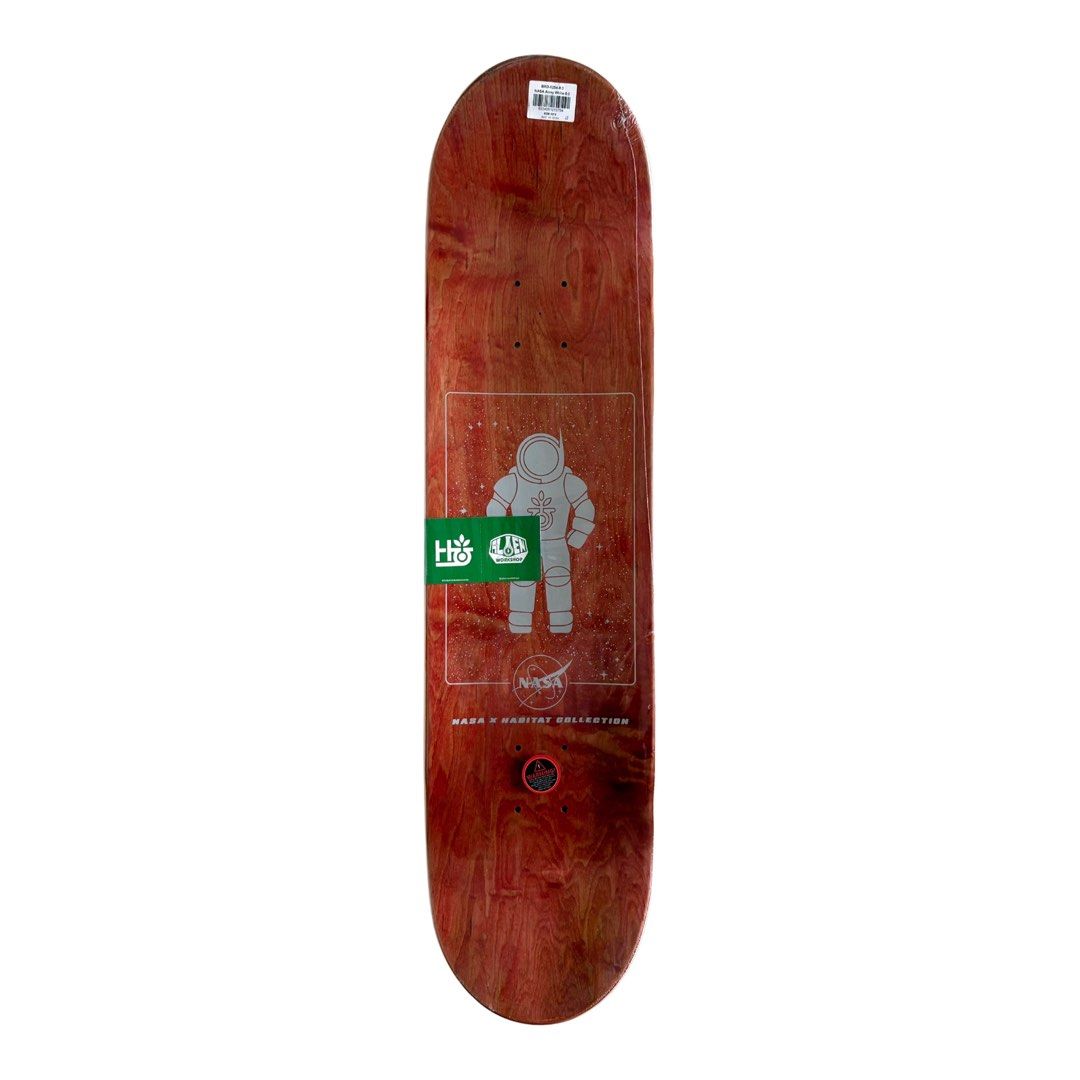 Habitat x NASA “Array White” 8.0″ x 32.0″ Skateboard Deck