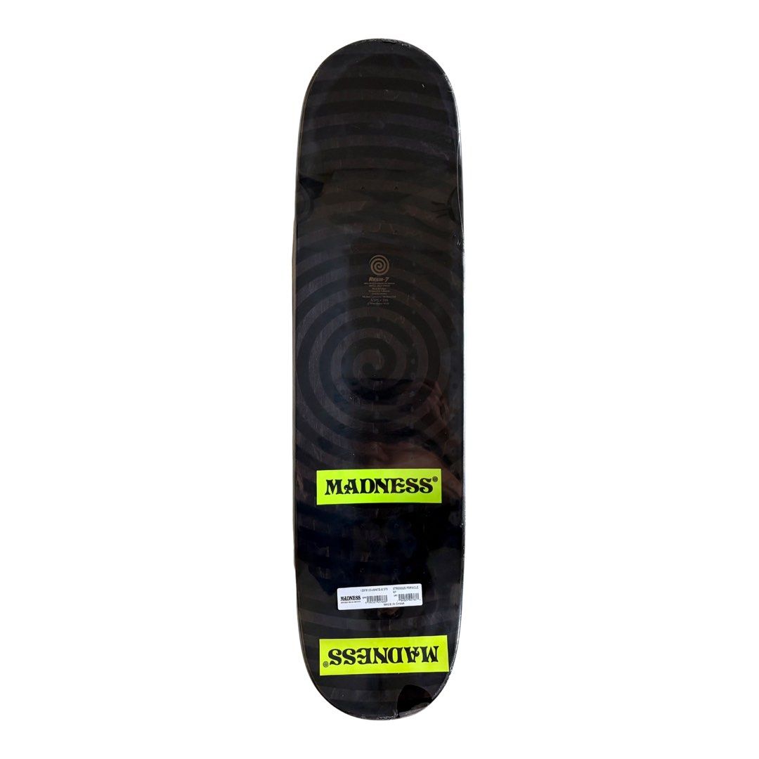 Madness “Crazy” 8.375″ x 31.6″ Skateboard Deck