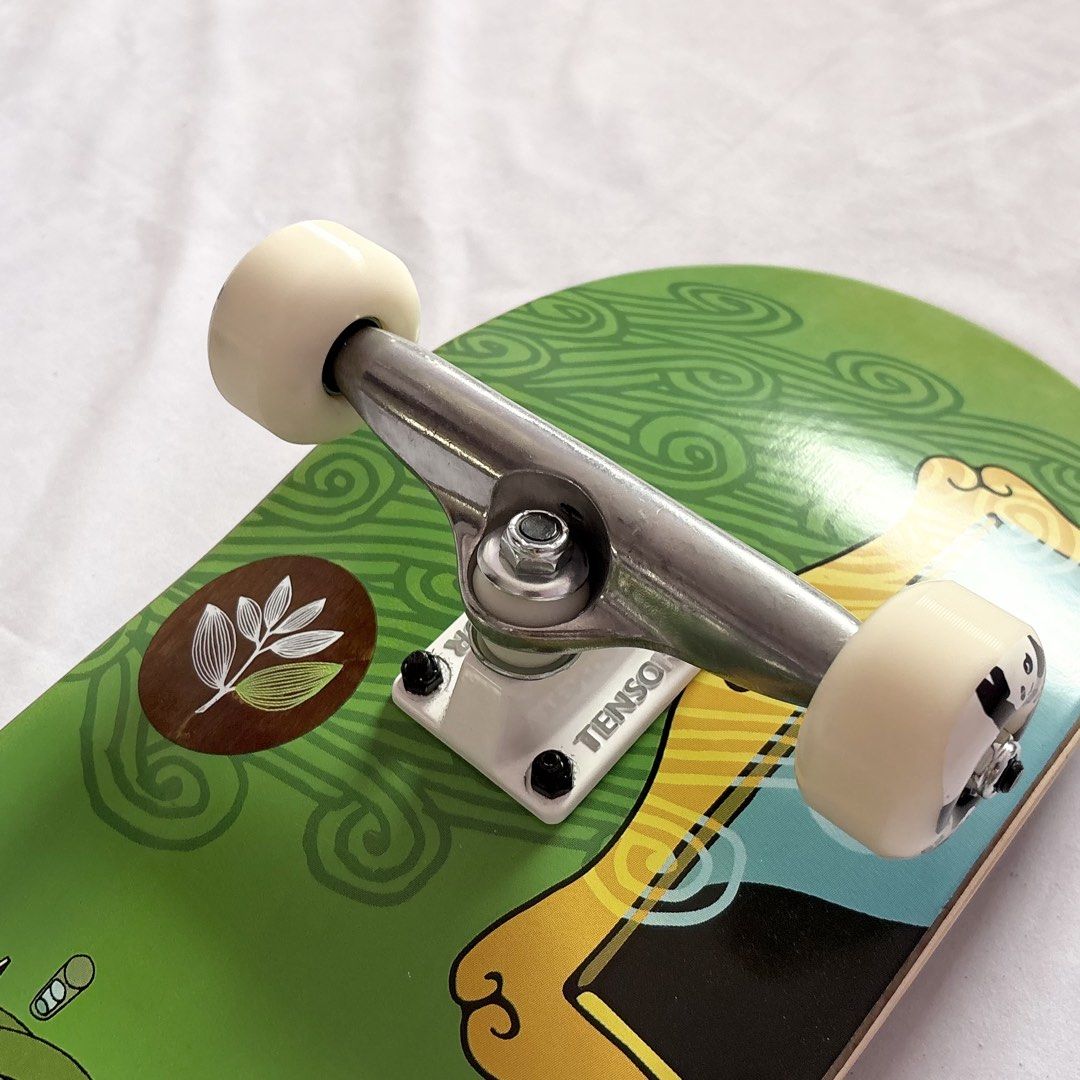Magenta “Levitate” 8.25” x 31.75” Leo Valls Model Custom Skateboard Complete