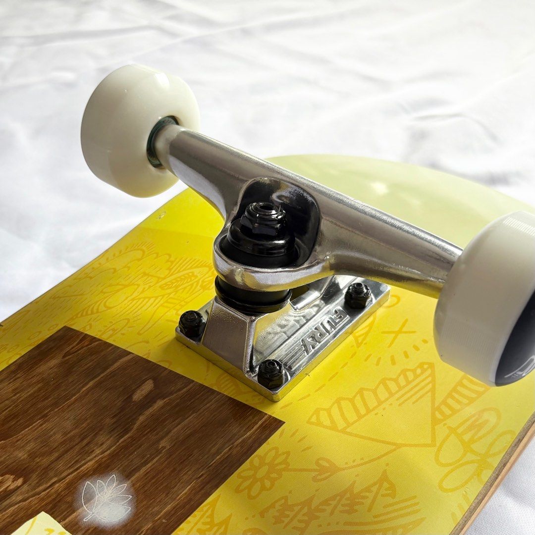 Magenta “Sleep” 7.875” x 31.1” Custom Skateboard Complete
