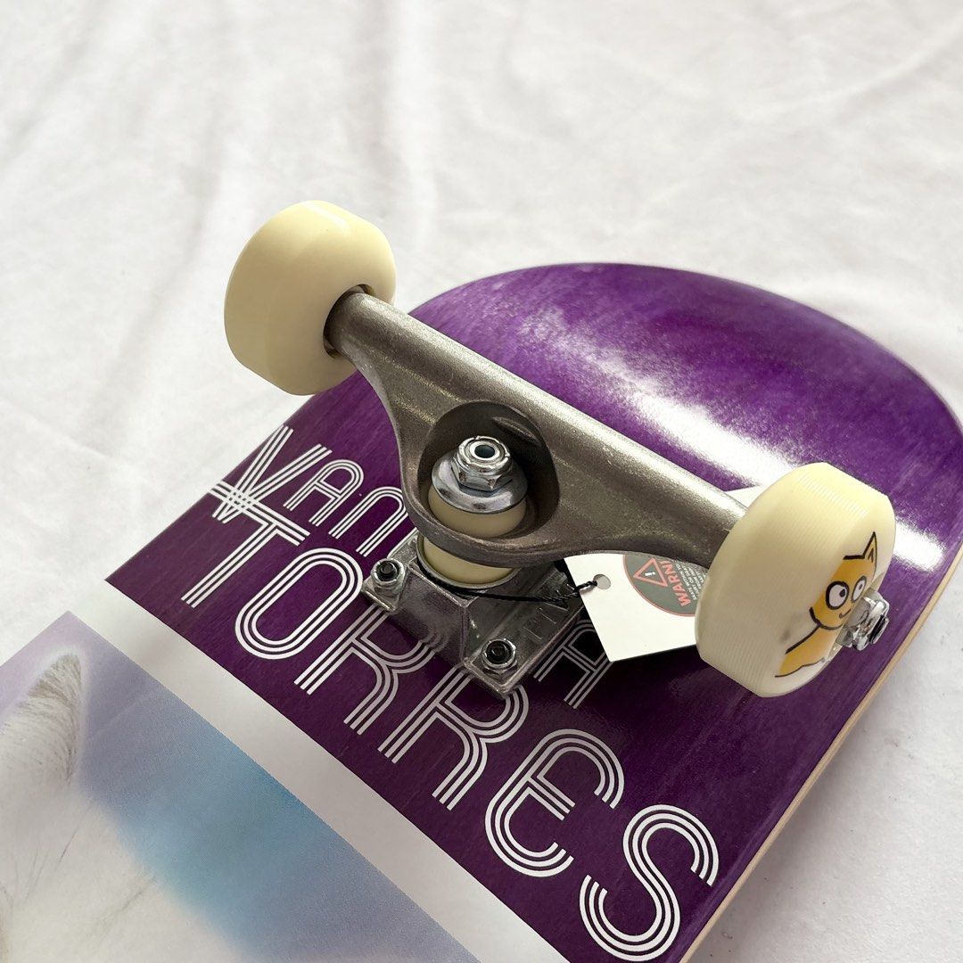 Meow “Kitty” 7.75” x 31.75” Vanessa Torres Model Skateboard Complete