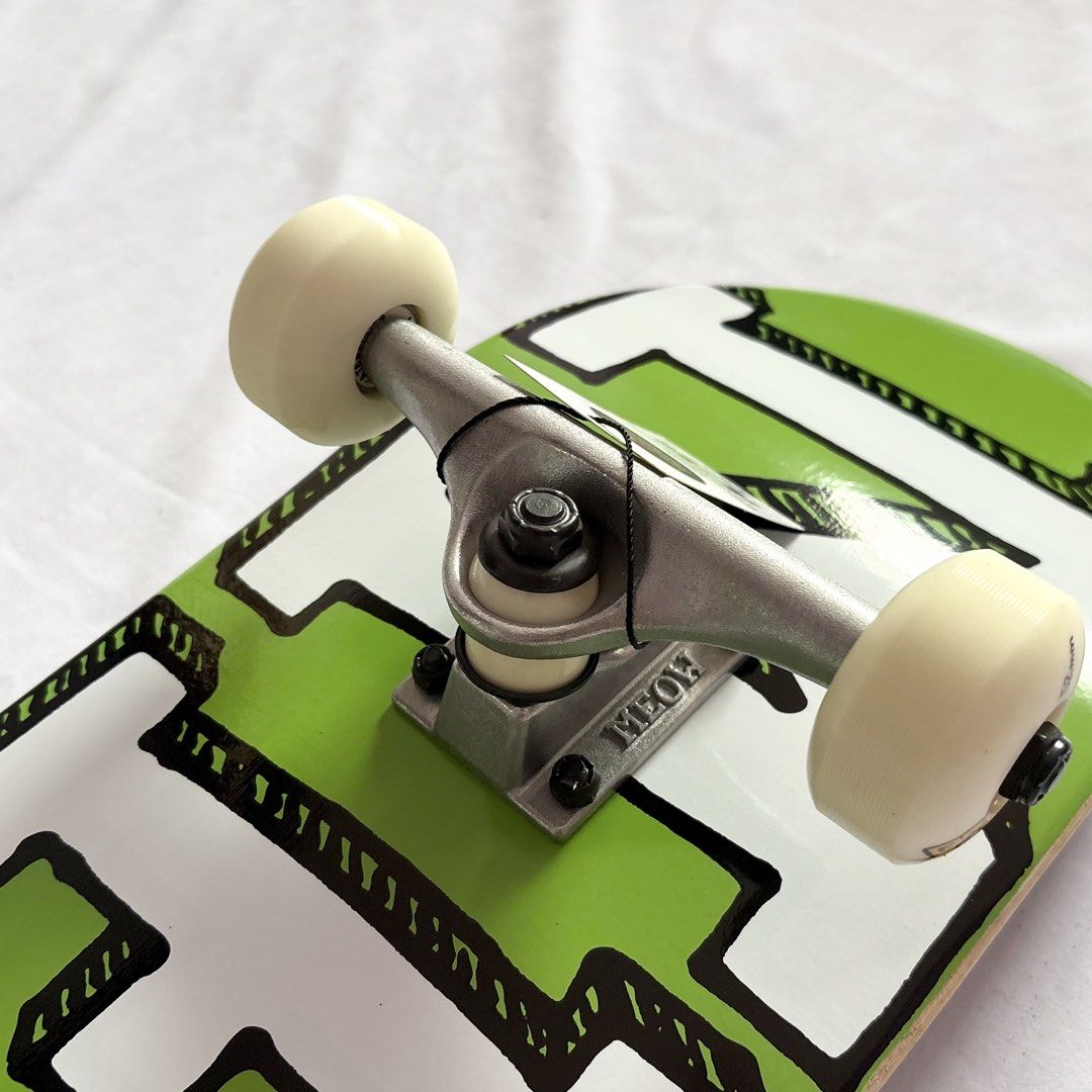 Meow “Logo” 7.75” x 31.75” Skateboard Complete
