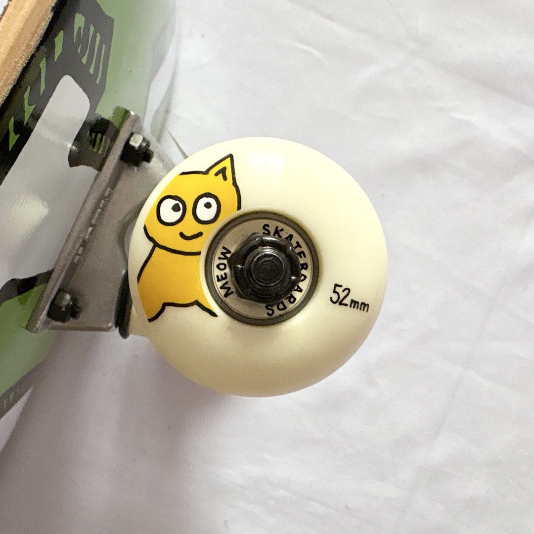 Meow “Logo” 7.75” x 31.75” Skateboard Complete