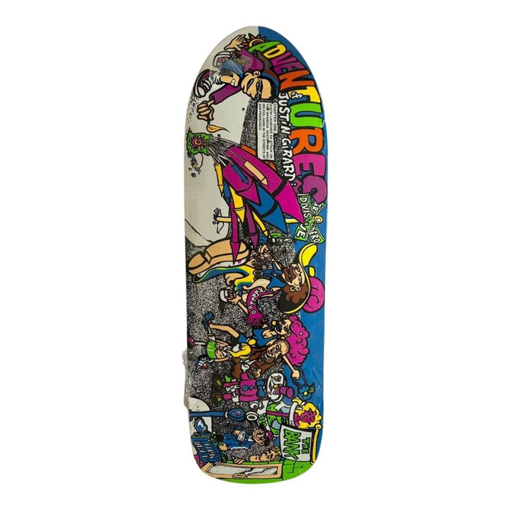 New Deal "Adventures Of Justin" Skateboard Deck 9.72″ X 31.4″ — product image 1 of 3