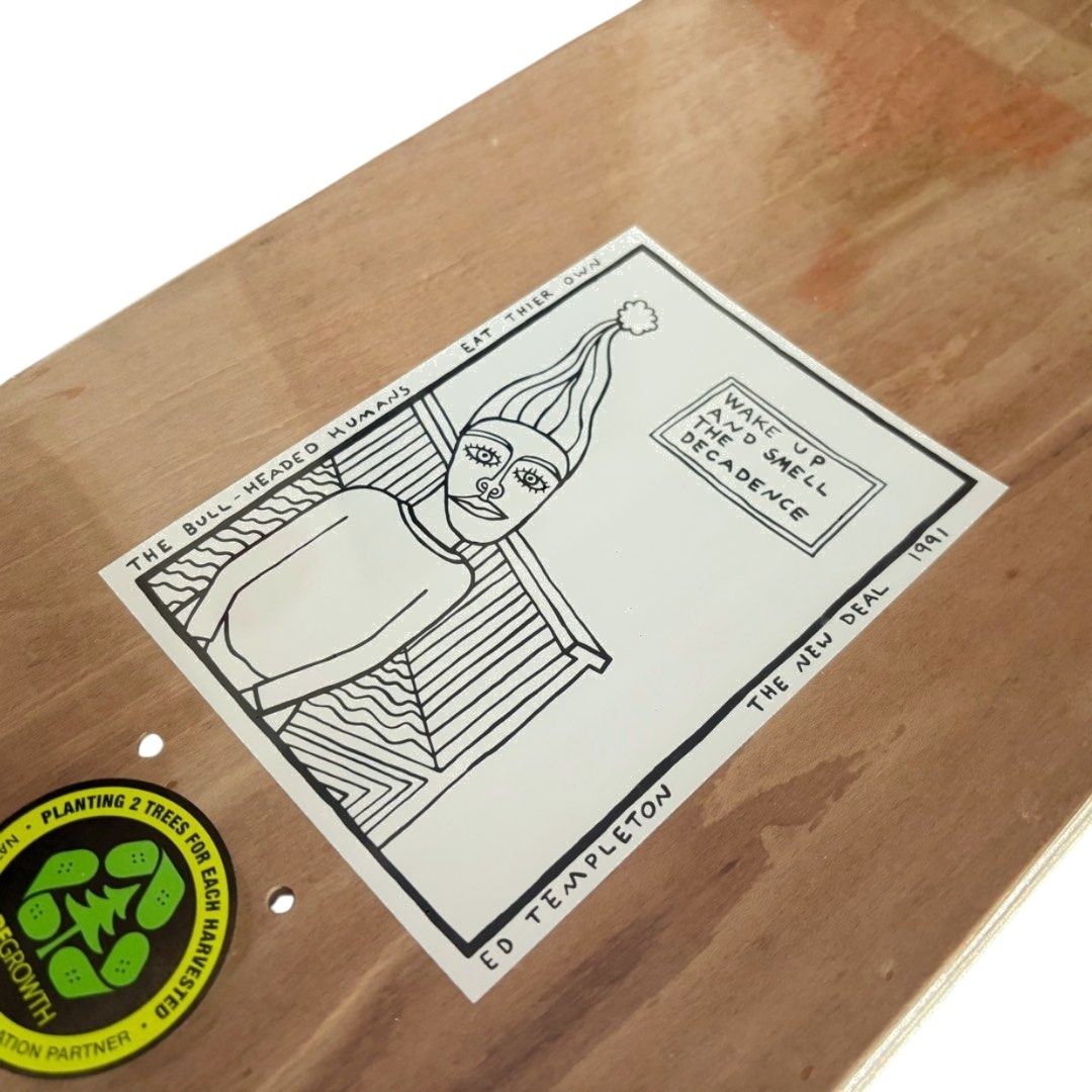New Deal "Templeton Brown" 9.35” Skateboard Deck — product image 3 of 3