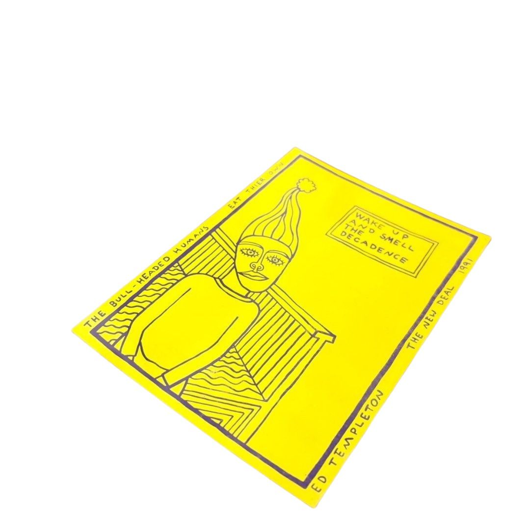 New Deal "Templeton Neon" 9.32” Skateboard Deck — product image 3 of 3