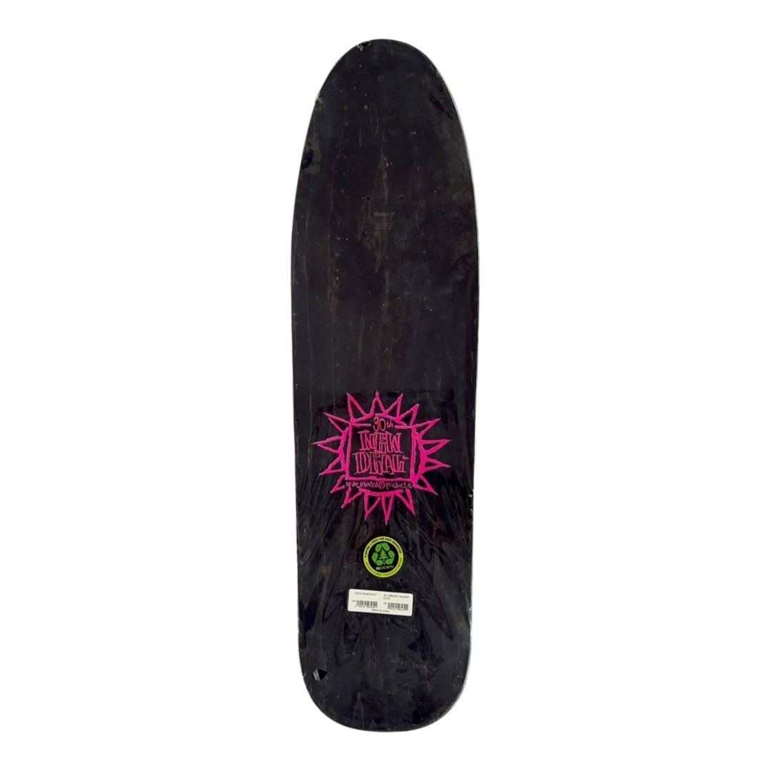 New Deal "Sargent Invader" 9.3” Skateboard Deck — top-ply view