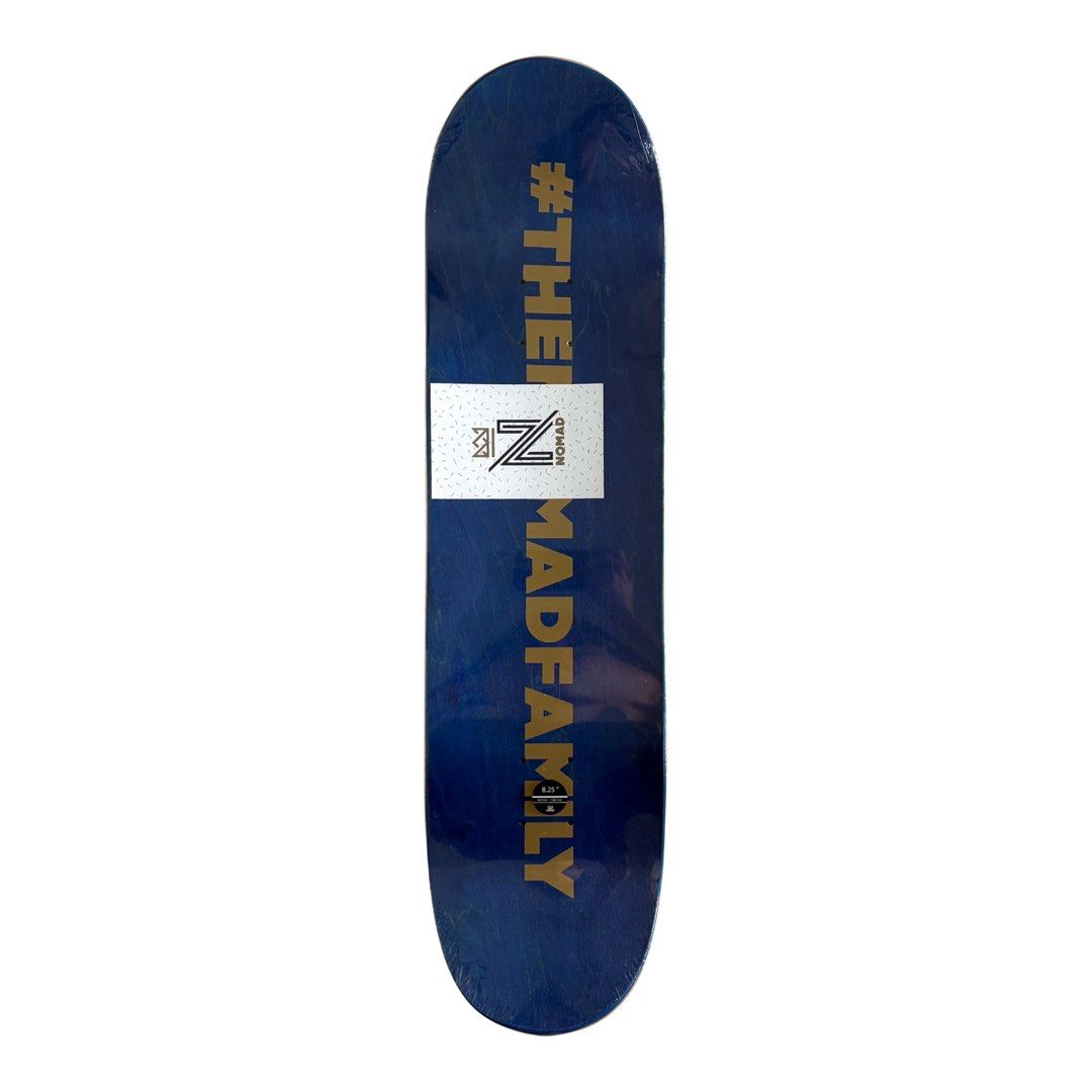 Nomad “Brain” 8.25″ x 32.0″ Skateboard Deck