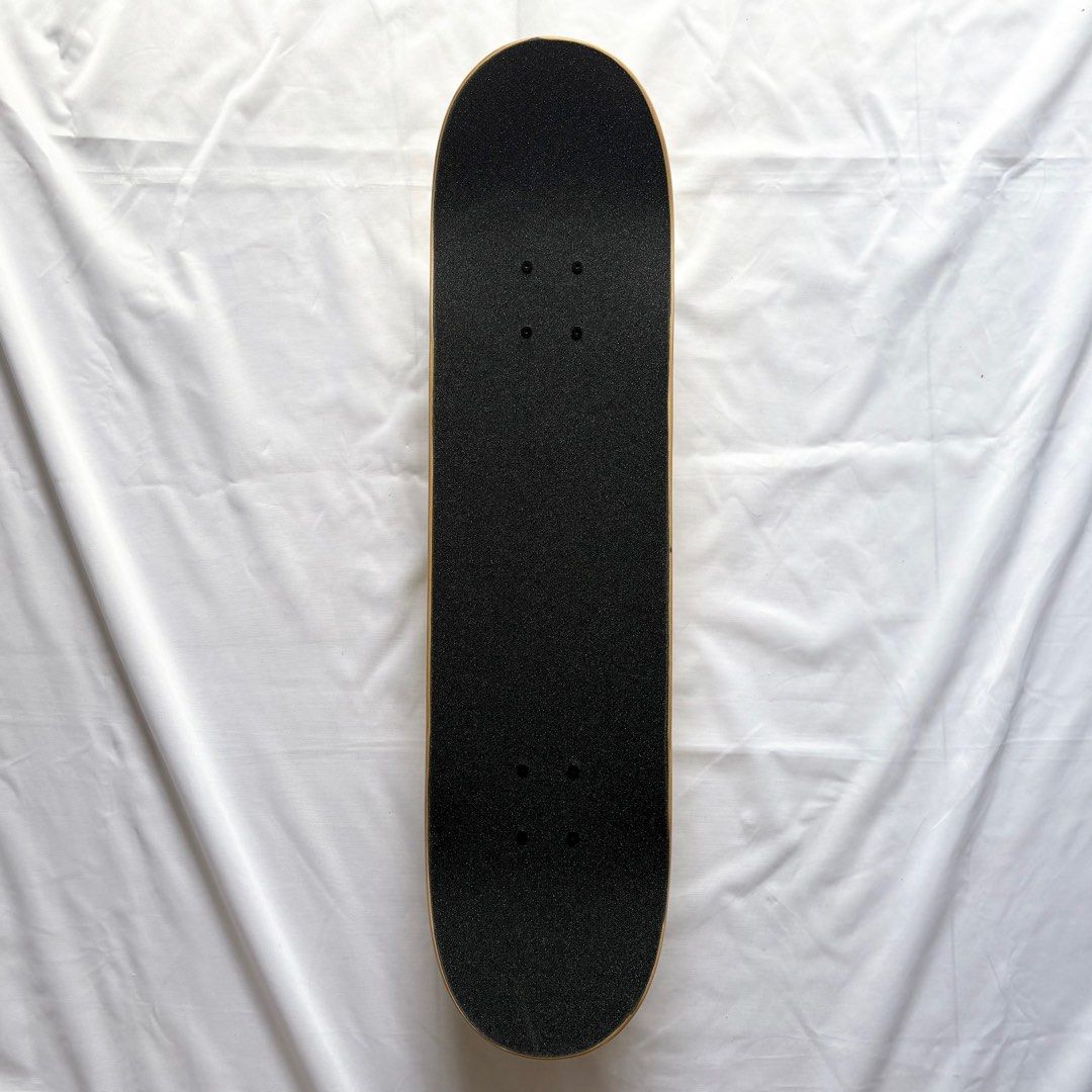 Nomad “Drunk Yellow” 7.875” x 31.5” Custom Skateboard Complete