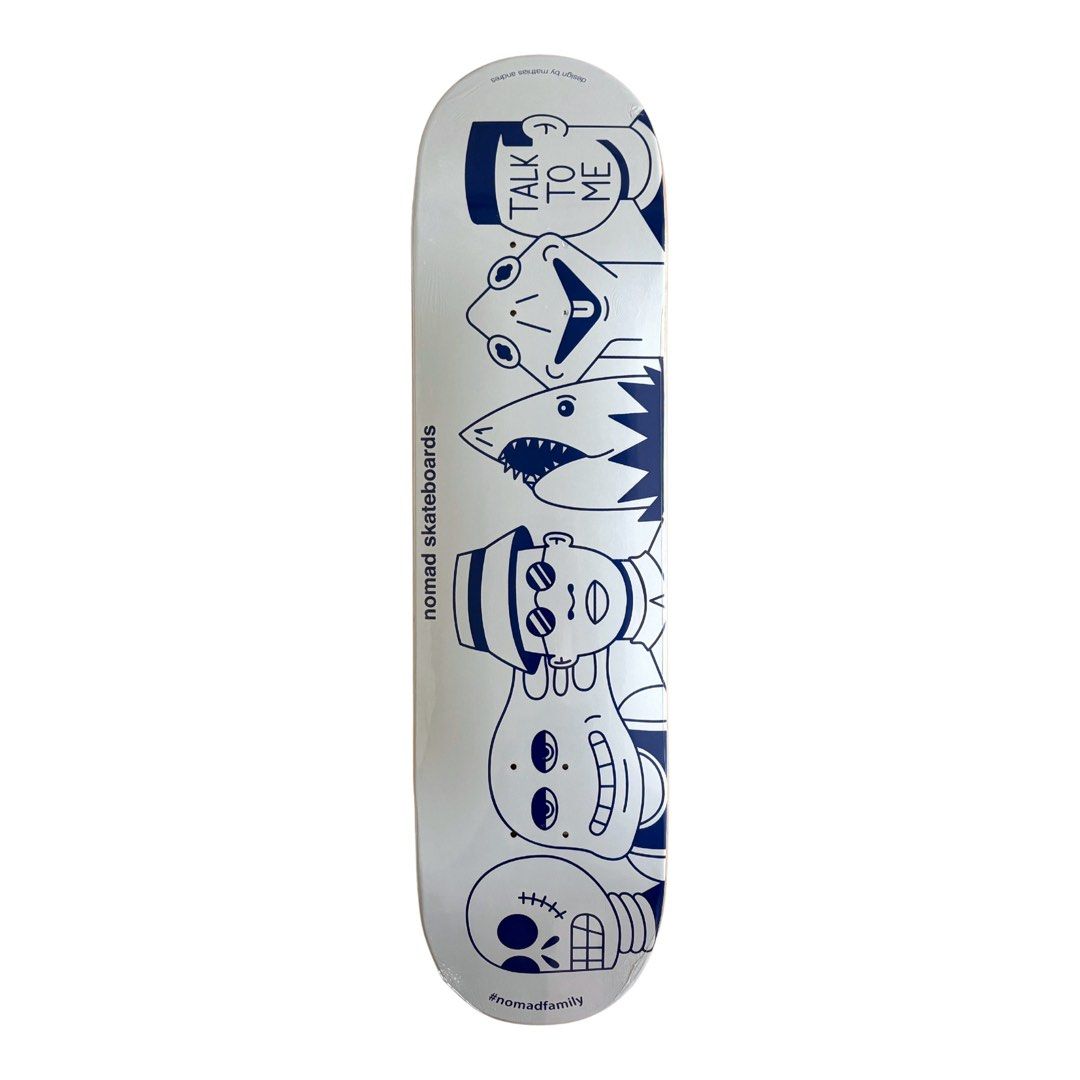 Nomad “Family” 8.25″ x 32.0″ Skateboard Deck