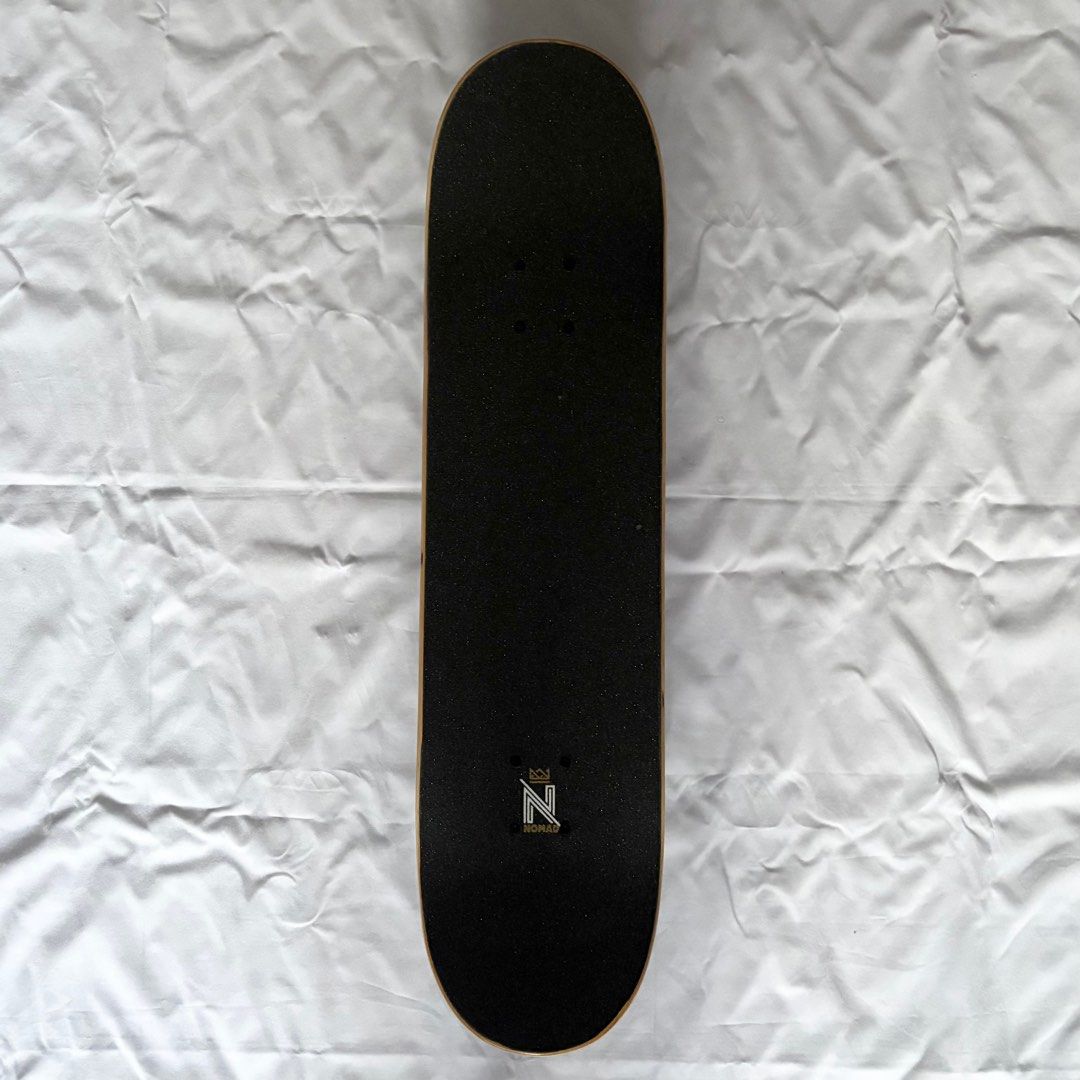 Nomad “Skate or Cry” 8.0” x 31.75” Custom Skateboard Complete