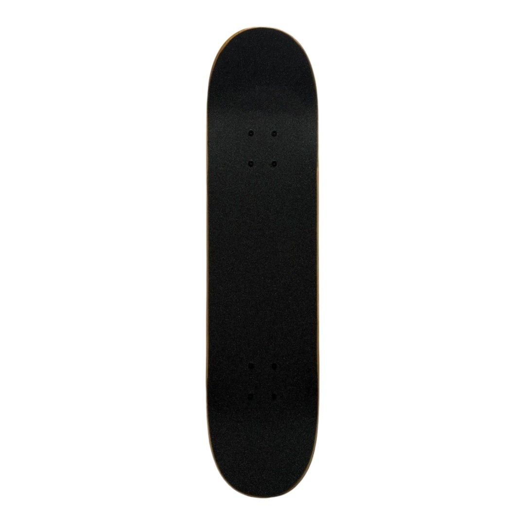 Nomad “Visaster” 7.75” Custom Skateboard Complete — grip-tape top view
