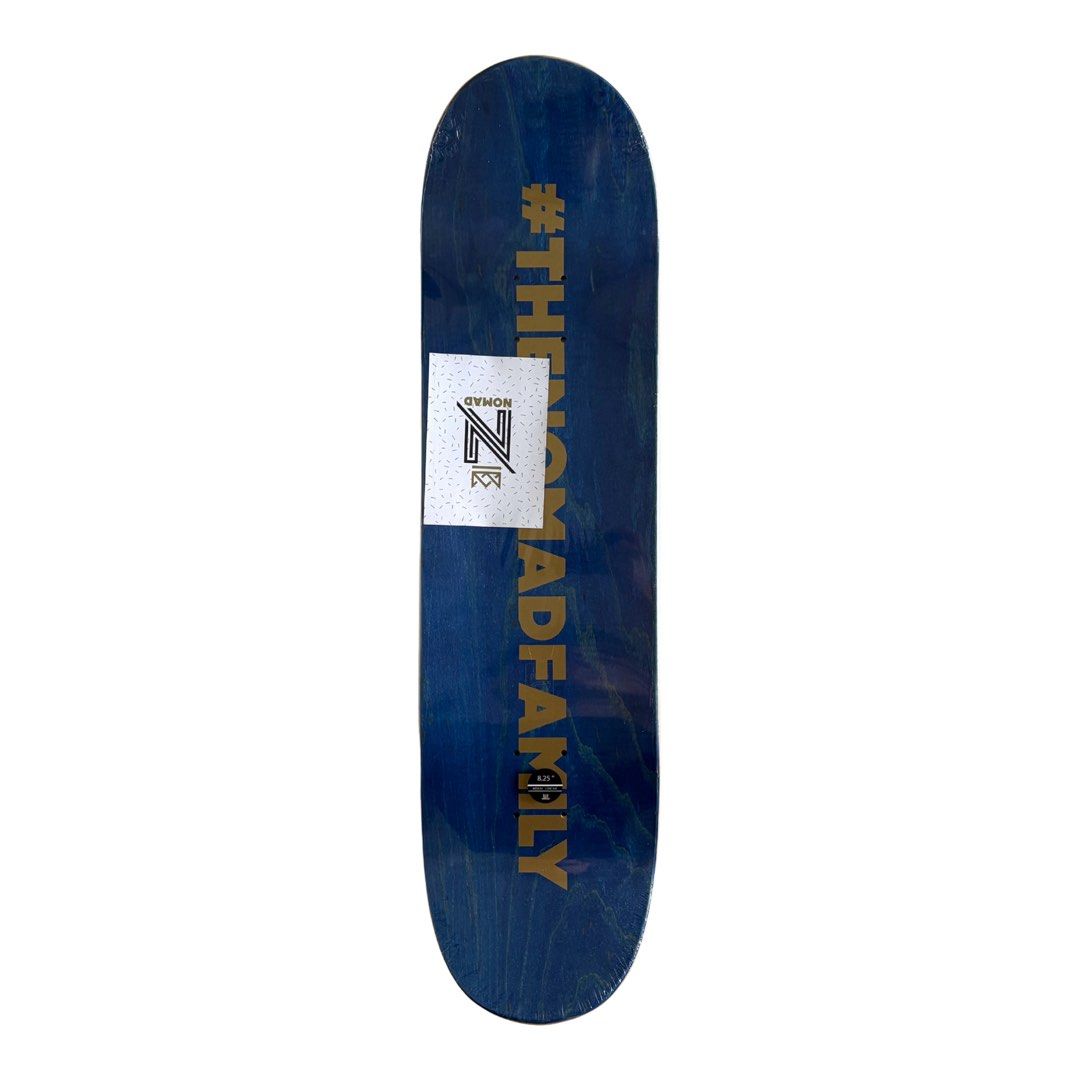 Nomad “Wheels” 8.25″ x 32.0″ Skateboard Deck